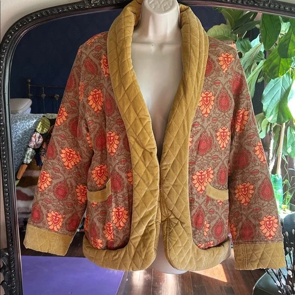 Chasing Unicorns California Bound Quilted Jacket. S - Picture 6 of 16